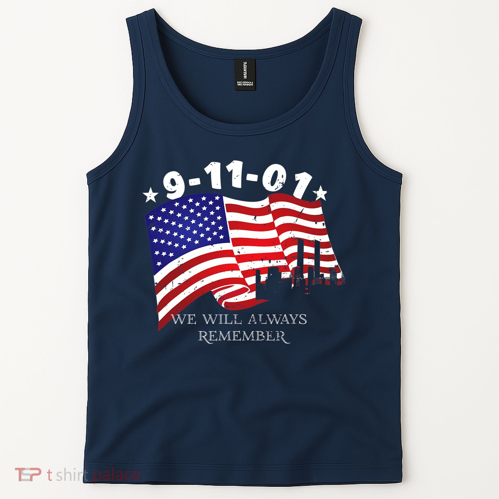 9/11/01 We Will Always Remember Tank Top
