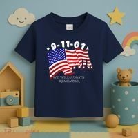 9/11/01 We Will Always Remember Toddler T-Shirt thumb 3