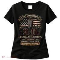 9.11 We Will Never Forget 25th Anniversary Women's T-Shirt thumb 0