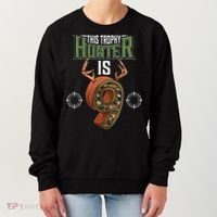 9 Year Old Hunting 9th Birthday Party Deer Hunter Women's Sweatshirt thumb 0