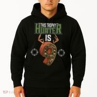 9 Year Old Hunting 9th Birthday Party Deer Hunter Hoodie thumb 2