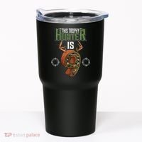 9 Year Old Hunting 9th Birthday Party Deer Hunter Tumbler thumb 0