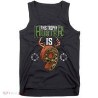 9 Year Old Hunting 9th Birthday Party Deer Hunter Tank Top thumb 0
