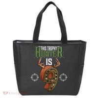 9 Year Old Hunting 9th Birthday Party Deer Hunter Tote Bag thumb 0