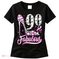 90 Years Old Gifts 90 & Fabulous 90th Birthday Pink Diamond Women's T-Shirt thumb 0