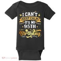 95 Year Old Birthday Party Idea 95th Birthday Gift Baby Bodysuit thumb 0