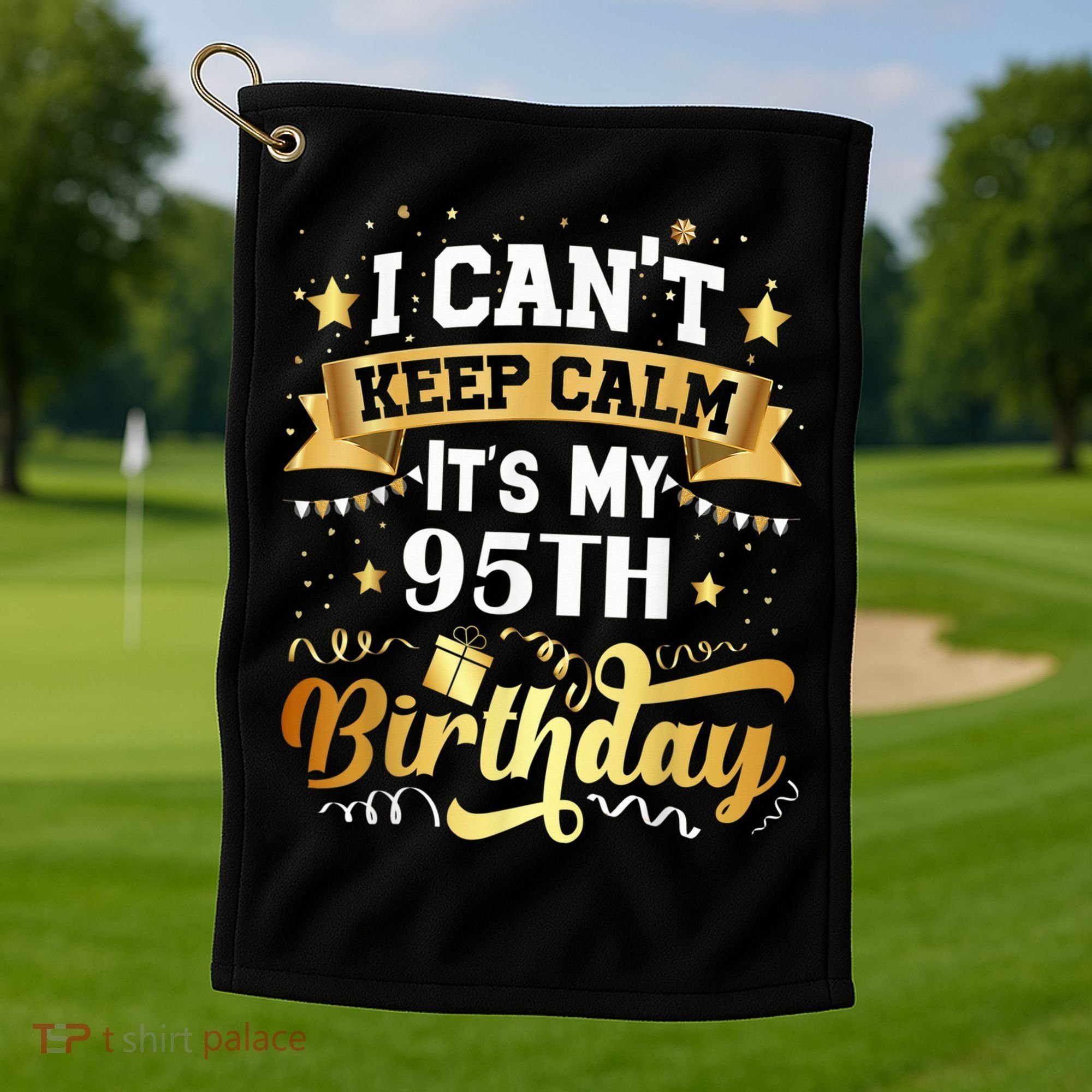 95 Year Old Birthday Party Idea 95th Birthday Gift Golf Towel