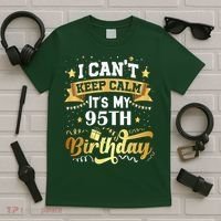 95 Year Old Birthday Party Idea 95th Birthday Gift T-Shirt thumb 5