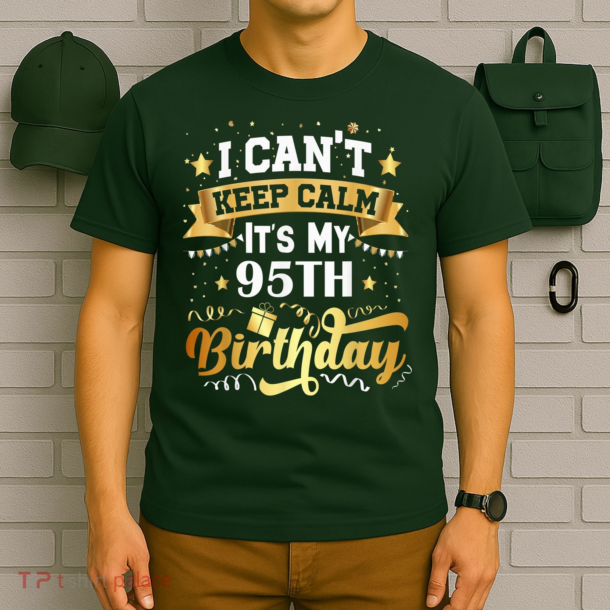 95 Year Old Birthday Party Idea 95th Birthday Gift T-Shirt