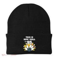 95 Year Old Bowler Bowling 95th Birthday Game Lover Beanie thumb 0