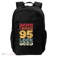 95 Year Old I Make 95 Look Good I 95th Birthday Number 95 Present Backpack thumb 0