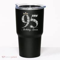 95 Year Old Its My 95th Birthday Queen Diamond Heels Crown Tumbler thumb 0