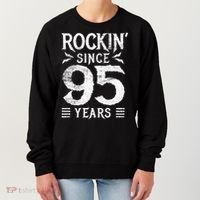95 Year Old Rocker 95th Birthday Women's Sweatshirt thumb 0
