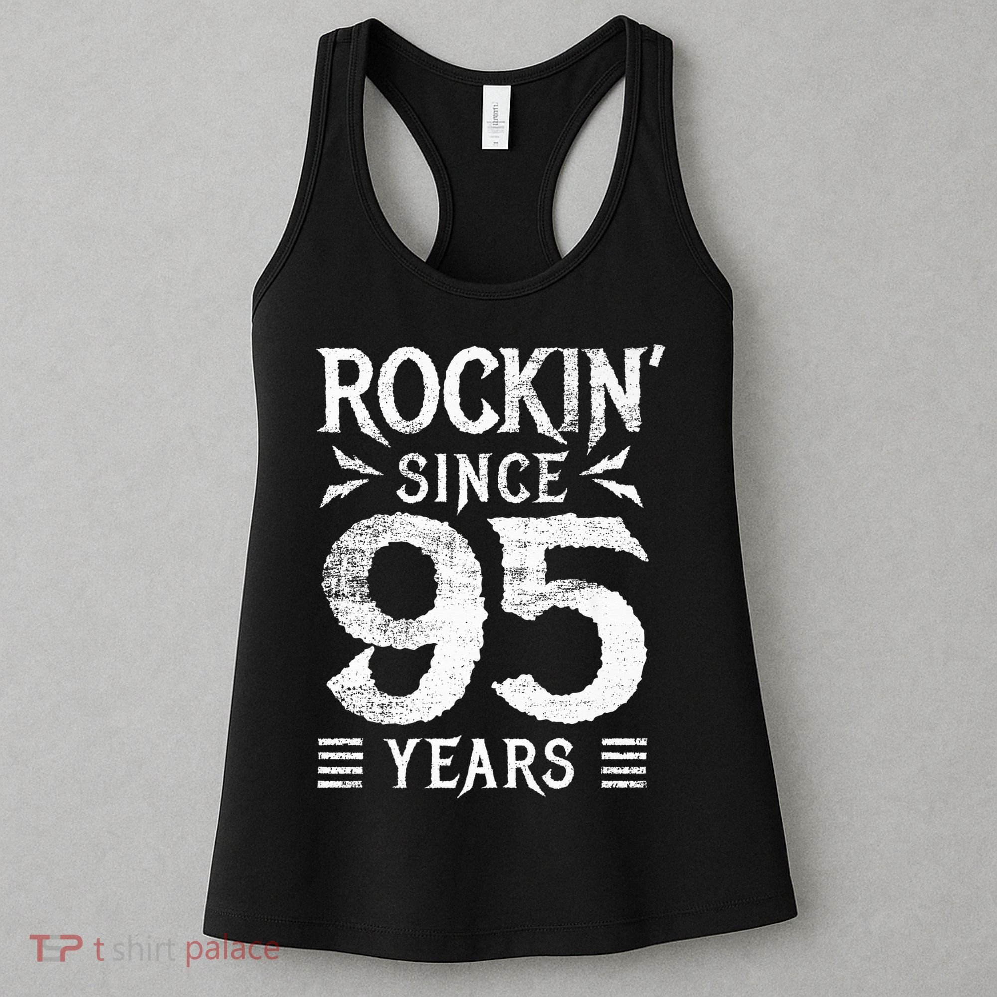 95 Year Old Rocker 95th Birthday Women's Tank Top