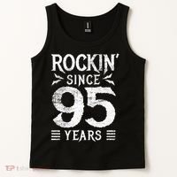 95 Year Old Rocker 95th Birthday Tank Top thumb 2