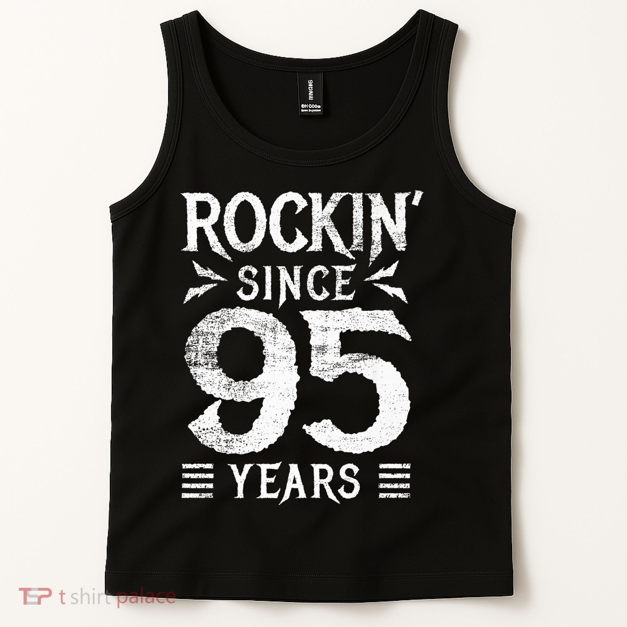 95 Year Old Rocker 95th Birthday Tank Top