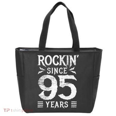 95 Year Old Rocker 95th Birthday Tote Bag