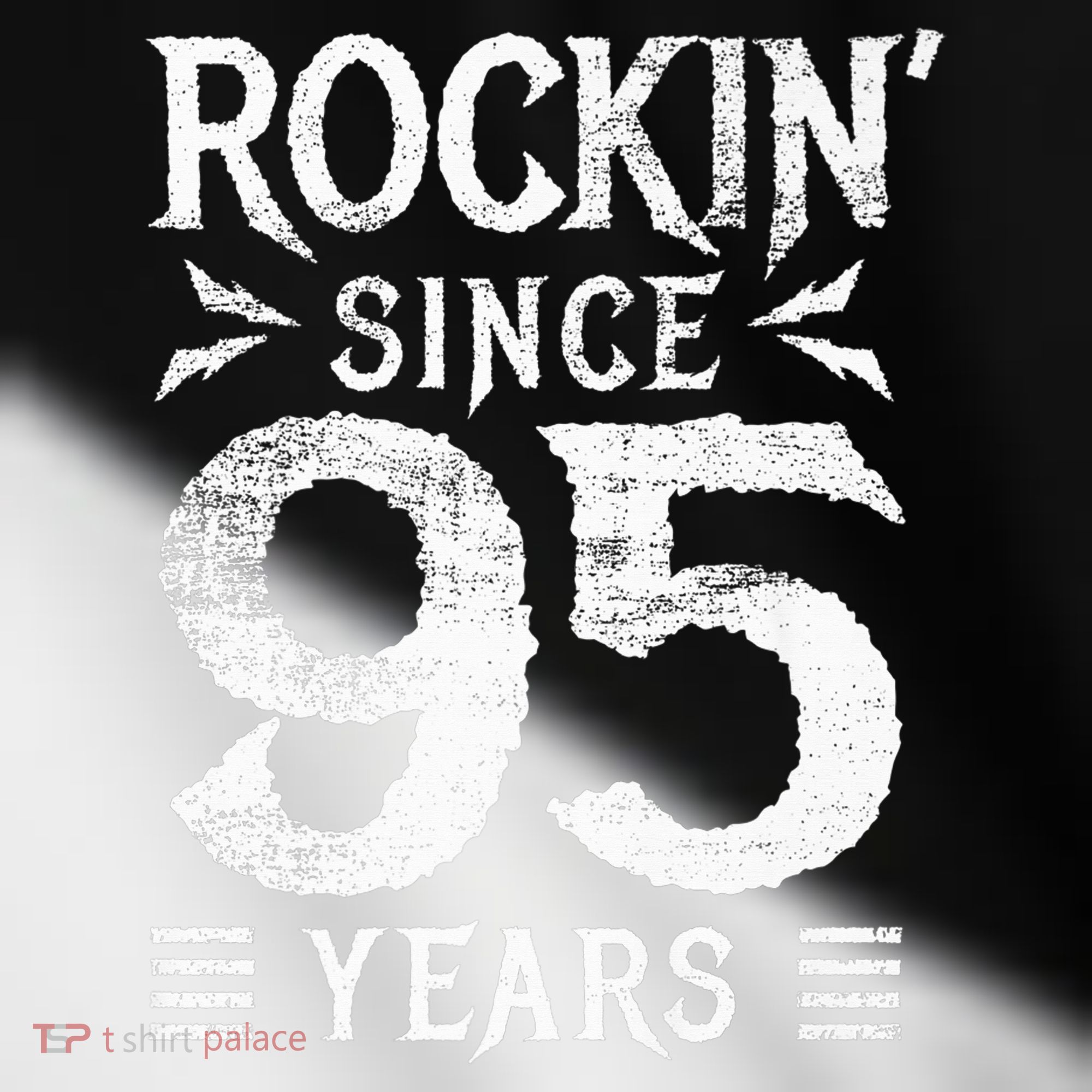 95 Year Old Rocker 95th Birthday Toddler Fine Jersey T-Shirt