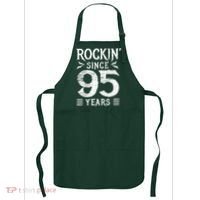 95 Year Old Rocker 95th Birthday Apron thumb 0