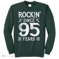 95 Year Old Rocker 95th Birthday Sweatshirt thumb 0