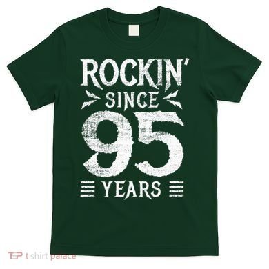 95 Year Old Rocker 95th Birthday T-Shirt