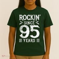95 Year Old Rocker 95th Birthday T-Shirt thumb 4
