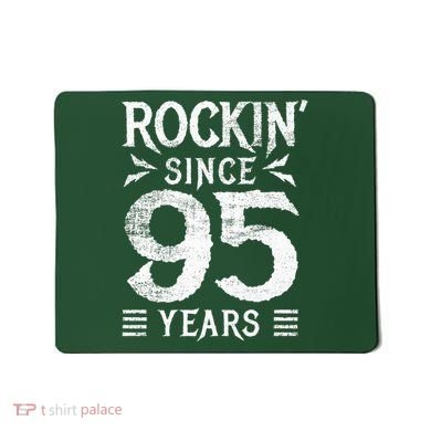 95 Year Old Rocker 95th Birthday Mousepad