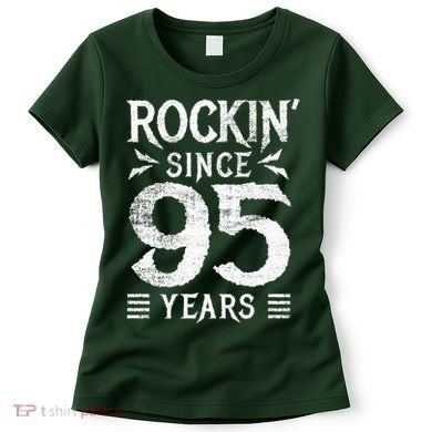 95 Year Old Rocker 95th Birthday Women's T-Shirt