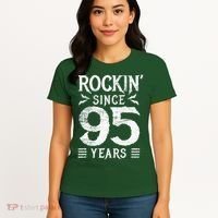 95 Year Old Rocker 95th Birthday Women's T-Shirt thumb 4