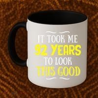 92 Years Old Birthday Coffee Mug thumb 2