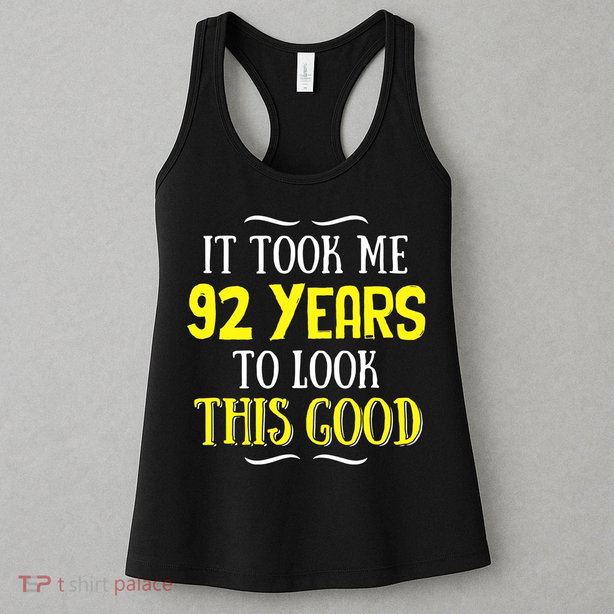 92 Years Old Birthday Women's Tank Top
