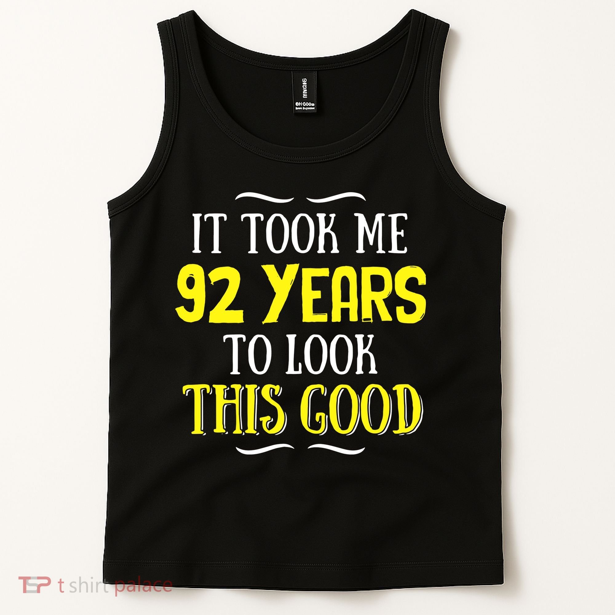 92 Years Old Birthday Tank Top