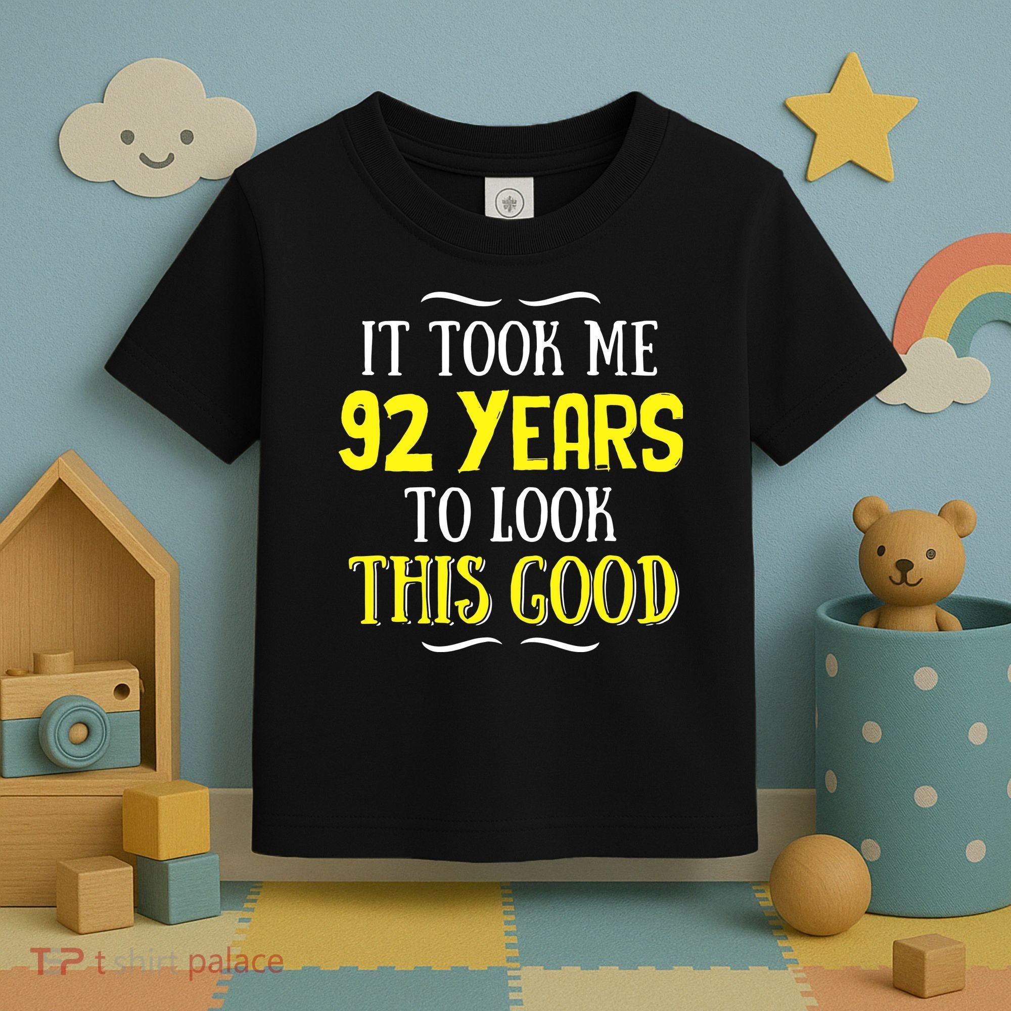 92 Years Old Birthday Toddler T-Shirt