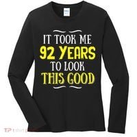 92 Years Old Birthday Women's Long Sleeve Shirt thumb 0