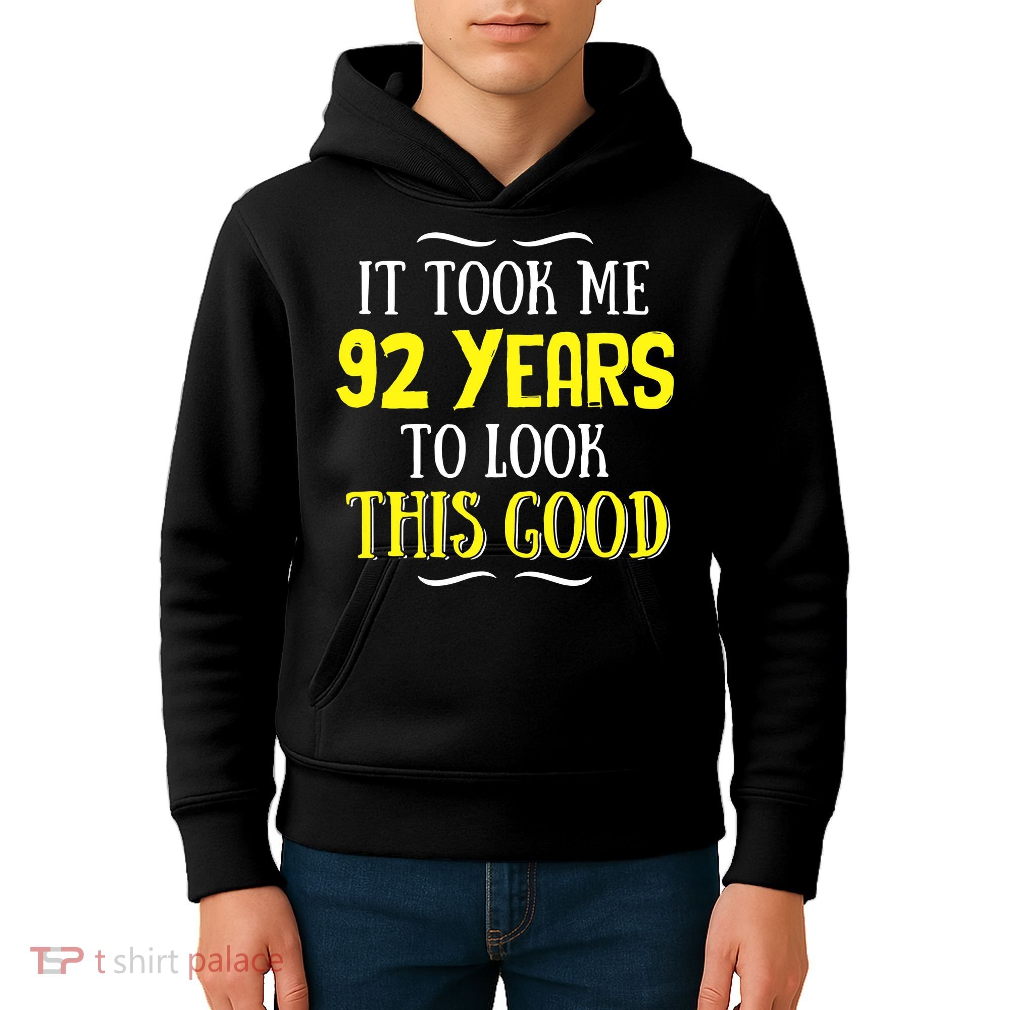 92 Years Old Birthday Kids Hoodie
