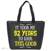 92 Years Old Birthday Tote Bag thumb 0
