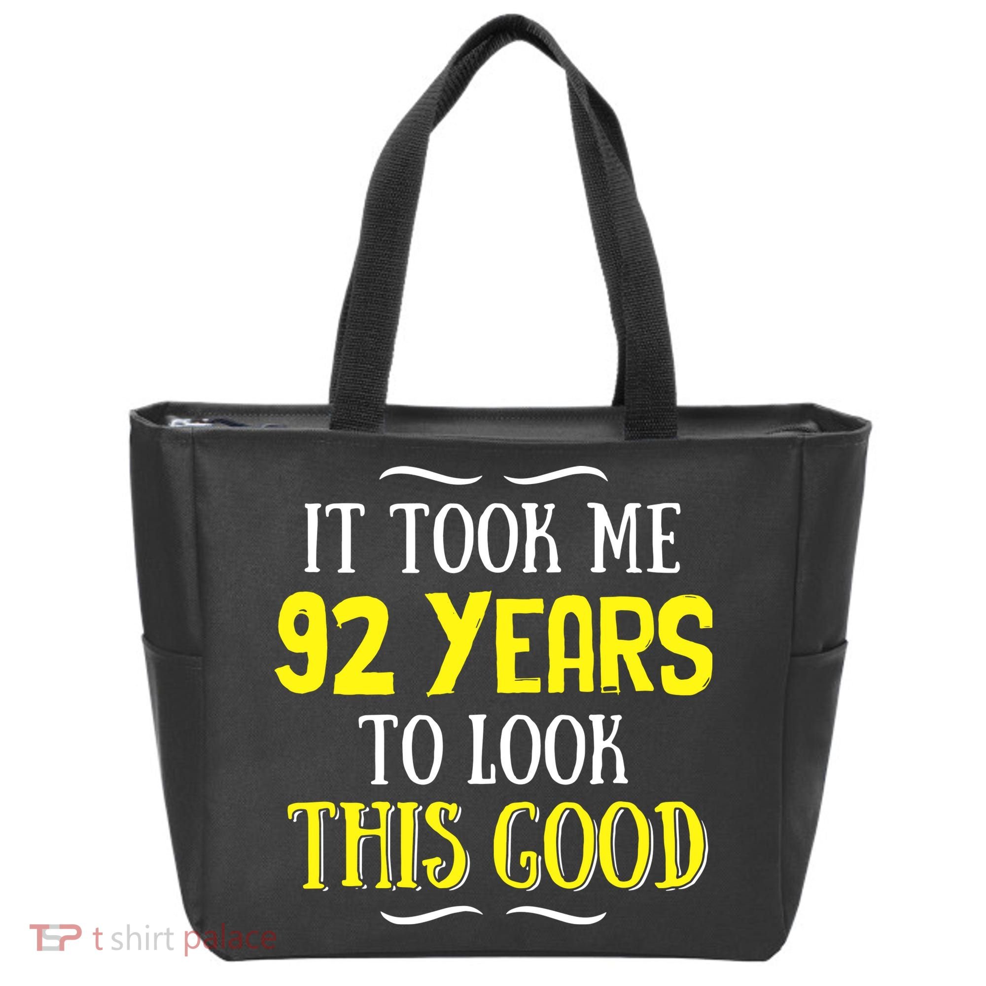 92 Years Old Birthday Tote Bag