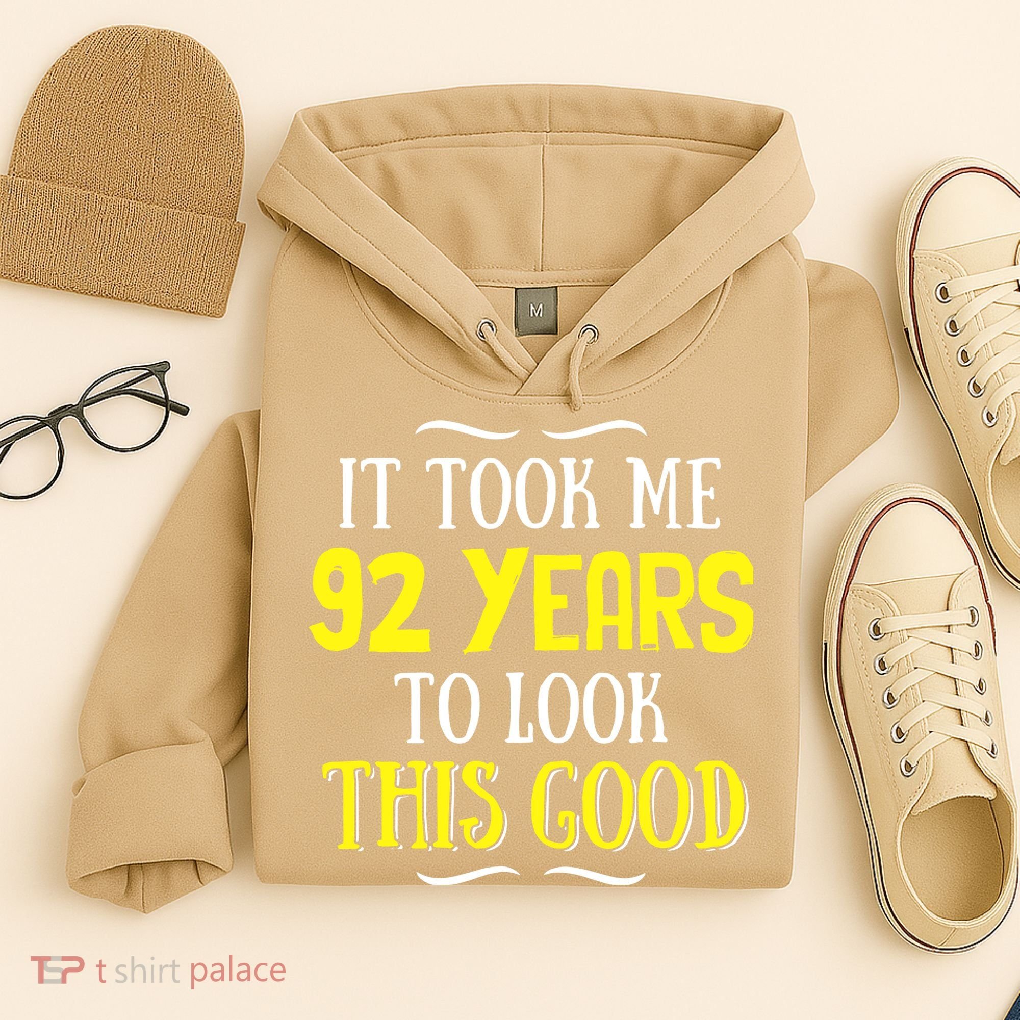 92 Years Old Birthday Hoodie