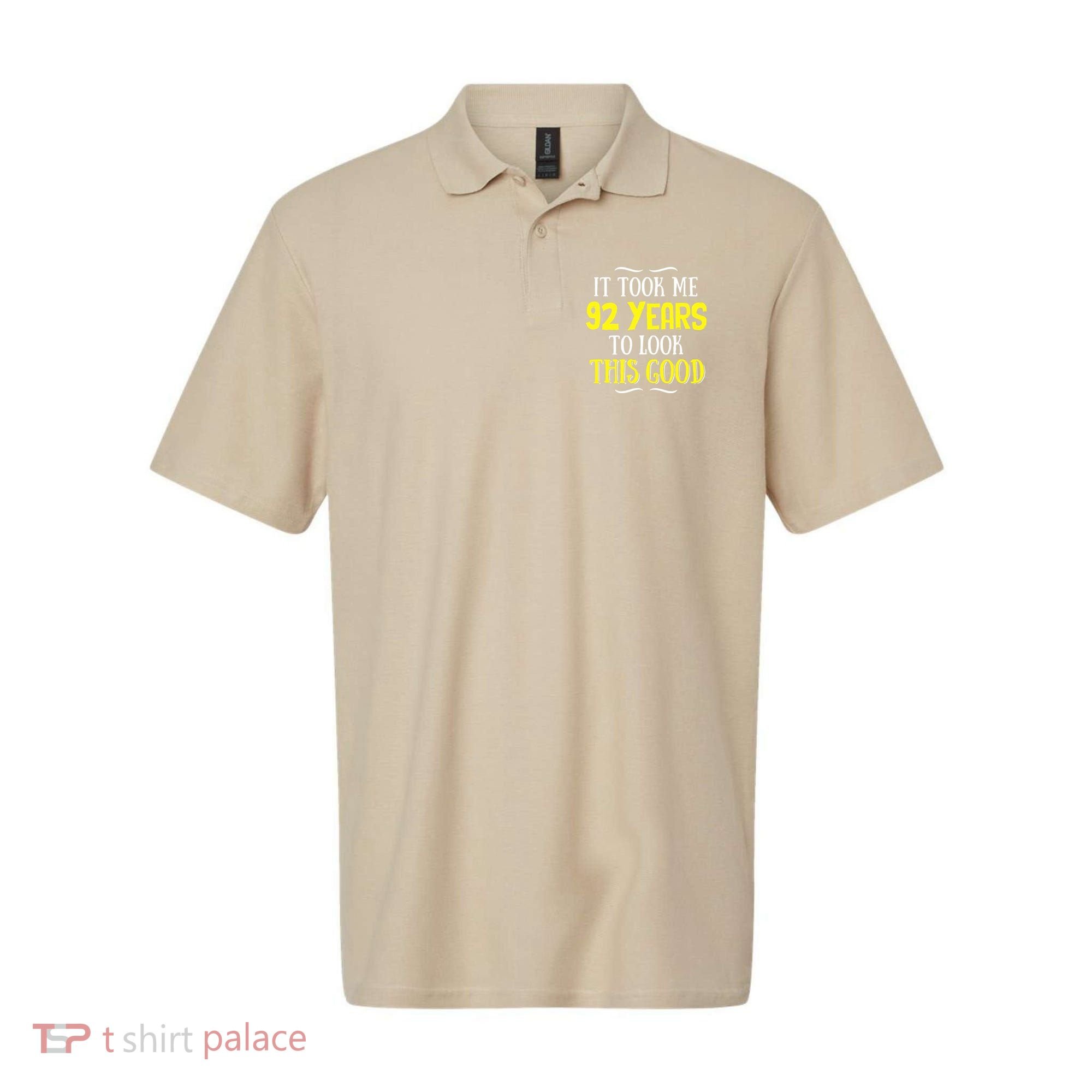 92 Years Old Birthday Polo