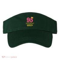 95 Years Old Birthday Queen Girl 95th Birthday Pink Visor thumb 0