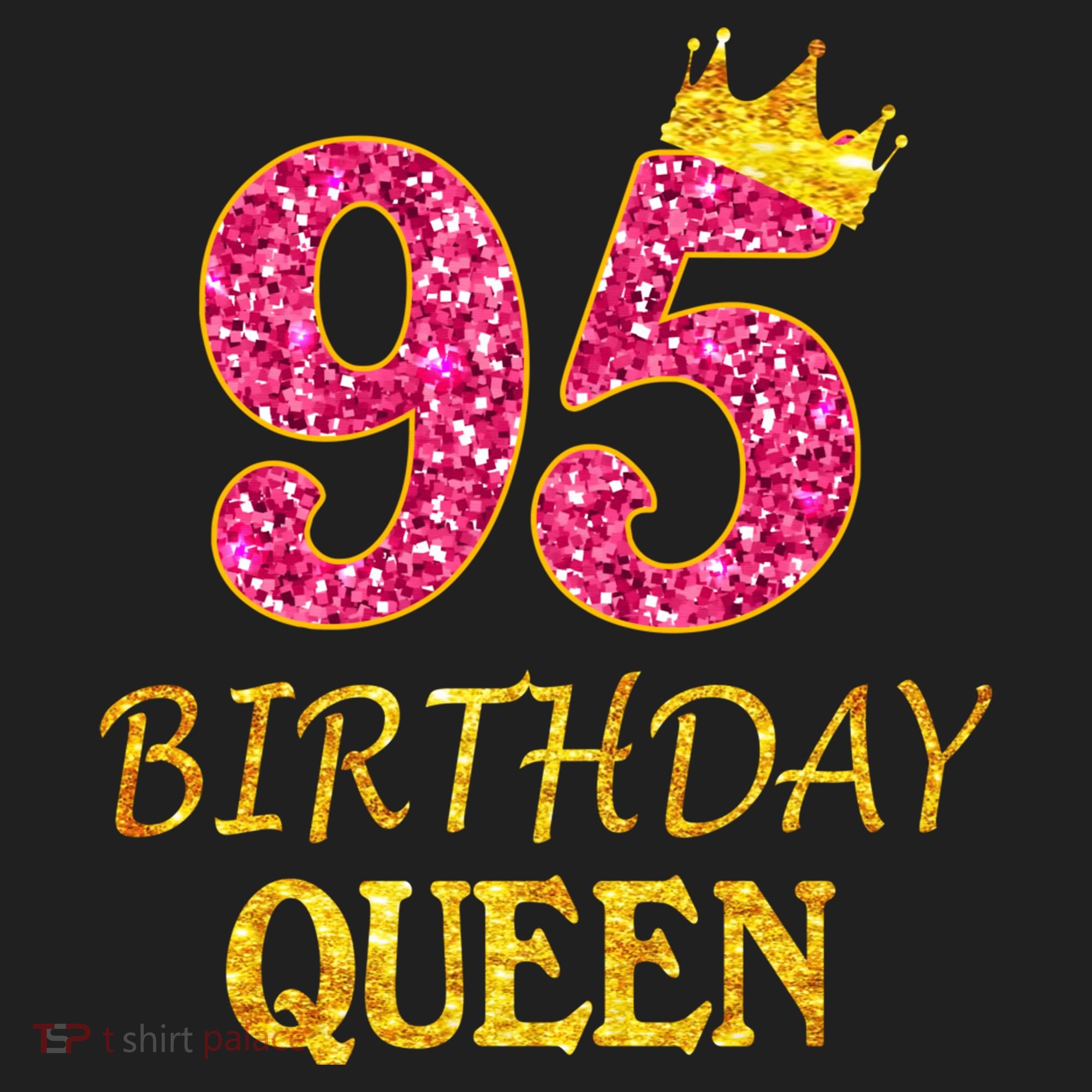 95 Years Old Birthday Queen Girl Shirt 95th Birthday Pink Beanie