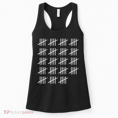 95 Years Old Tally Marks 95th Birthday Women's Tank Top