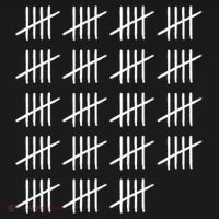 95 Years Old Tally Marks 95th Birthday Baby Bodysuit thumb 2