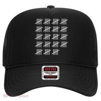 95 Years Old Tally Marks 95th Birthday Hat thumb 0