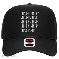 95 Years Old Tally Marks 95th Birthday Hat thumb 0