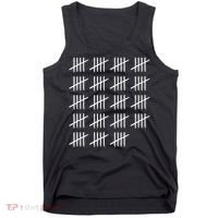 95 Years Old Tally Marks 95th Birthday Tank Top thumb 0