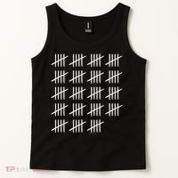 95 Years Old Tally Marks 95th Birthday Tank Top thumb 2