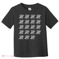 95 Years Old Tally Marks 95th Birthday Toddler T-Shirt thumb 0