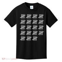 95 Years Old Tally Marks 95th Birthday Kids T-Shirt thumb 0