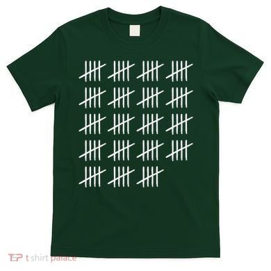 95 Years Old Tally Marks 95th Birthday T-Shirt